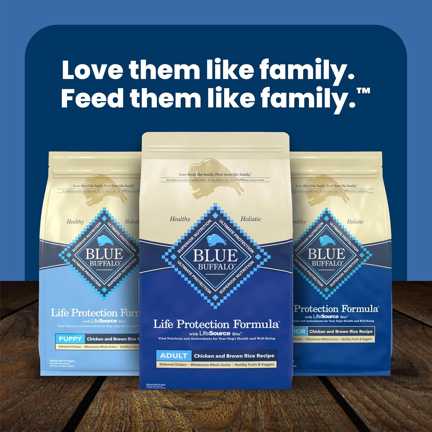 Blue Buffalo Life Protection Formula Adult Dog Food Chicken & Brown Rice – Welcome Home Gift for Adopted Dogs and Rescues, 24 lb