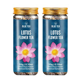 Blue Tea Lotus Flower Tea - 1.40 Oz - 20 Cups | Boutique Herbal Tea for the Luxury Tea Collector | Rare Indian Lotus Flower Blend