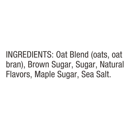 Bob's Red Mill Four-Grain Oat Blend Maple Brown Sugar – Fiber-Rich Breakfast for Health-Conscious Meal Planners, 6 Single-Serve
