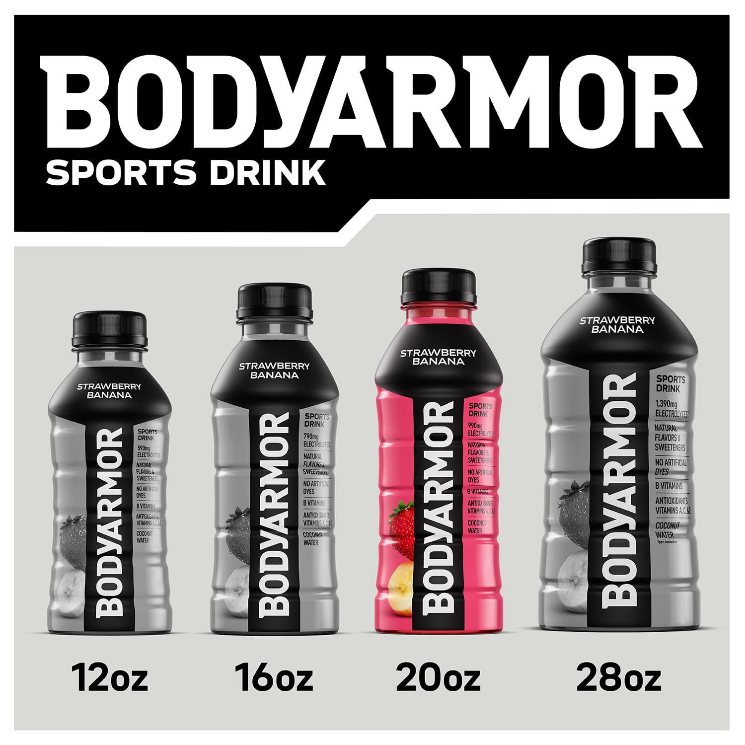BODYARMOR Hydration Drink – Soccer Practice and Summer Camp Hydration for Kids, No Artificial Sweetener Sports Drink