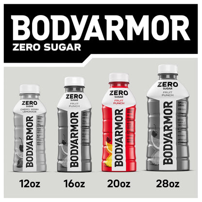 BODYARMOR ZERO Sugar Cherry Berry Lemonade – Wellness Pantry Hydration Swap for Mindful Low-Carb Lifestyles
