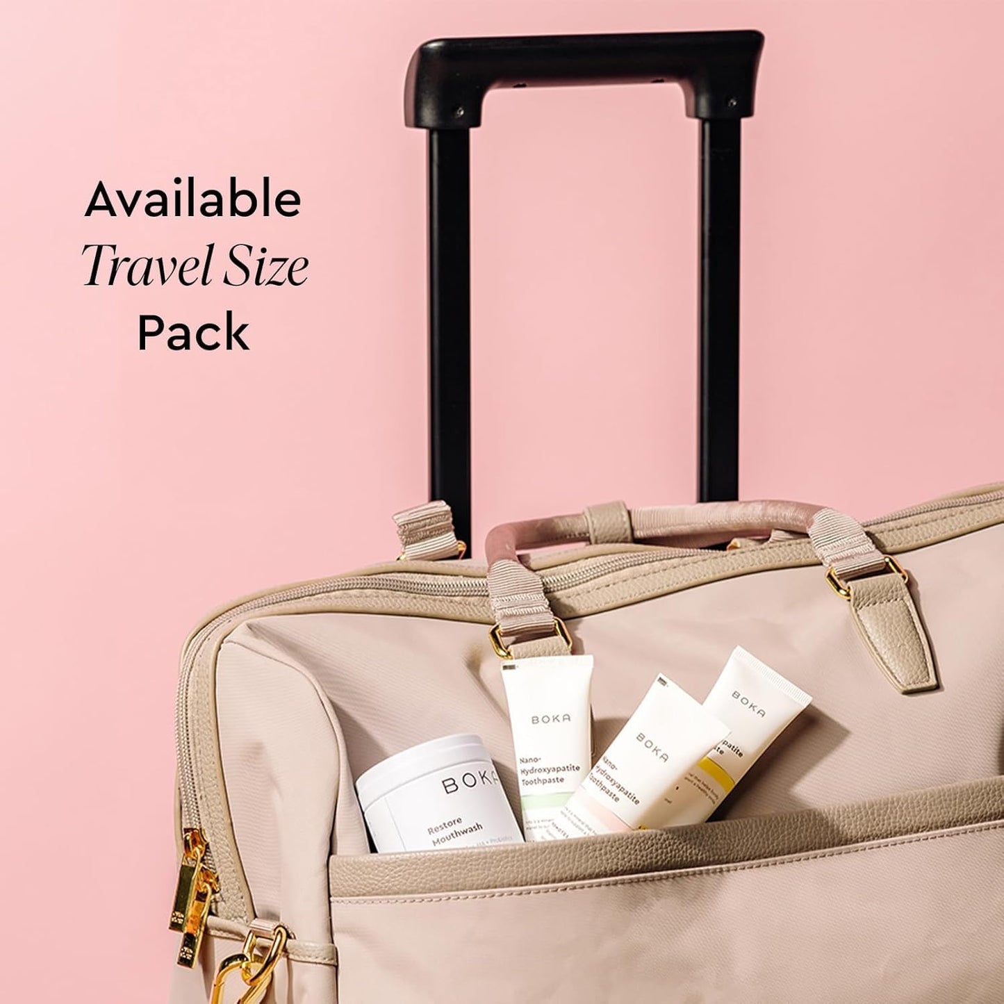 Boka n-Ha Travel Toothpaste Trio – Practical Yet Luxurious Stocking Stuffer for the Clean Beauty Lover