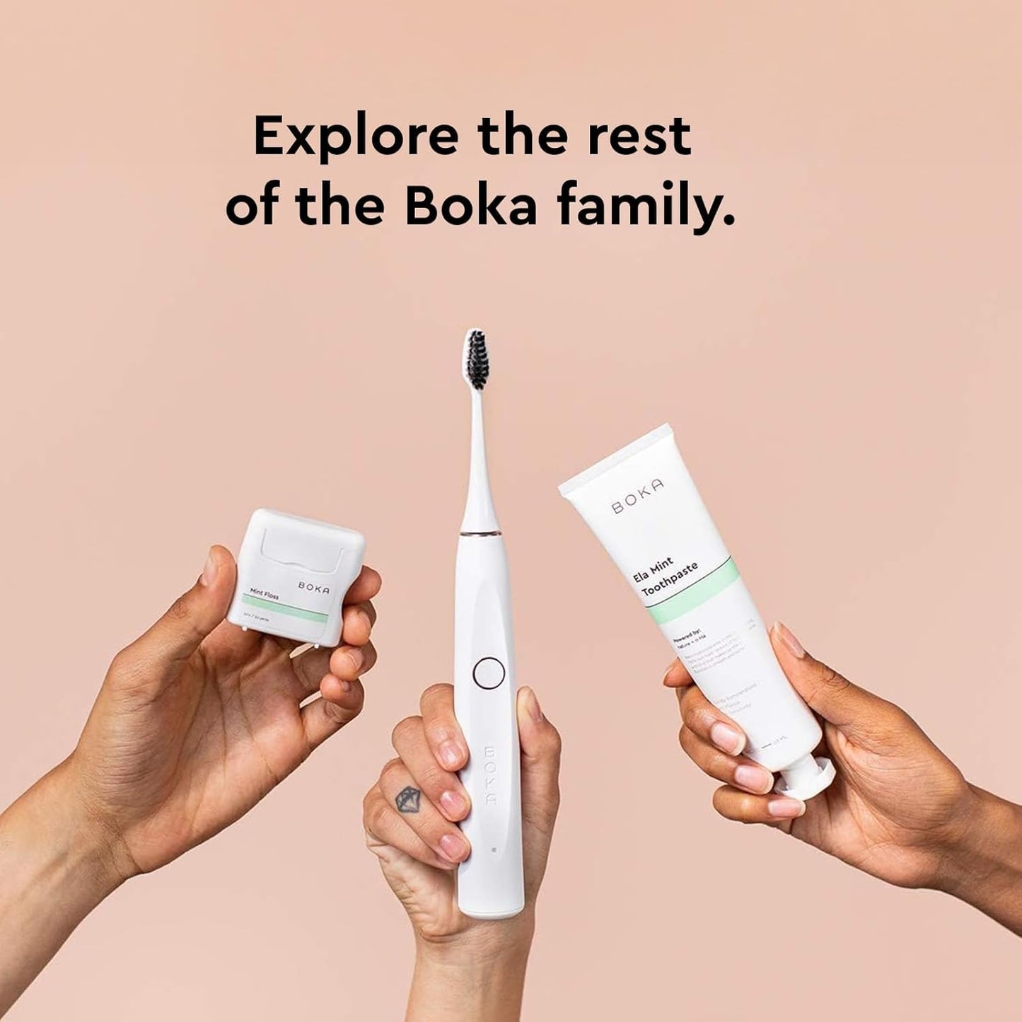 Boka n-Ha Travel Toothpaste Trio – Practical Yet Luxurious Stocking Stuffer for the Clean Beauty Lover