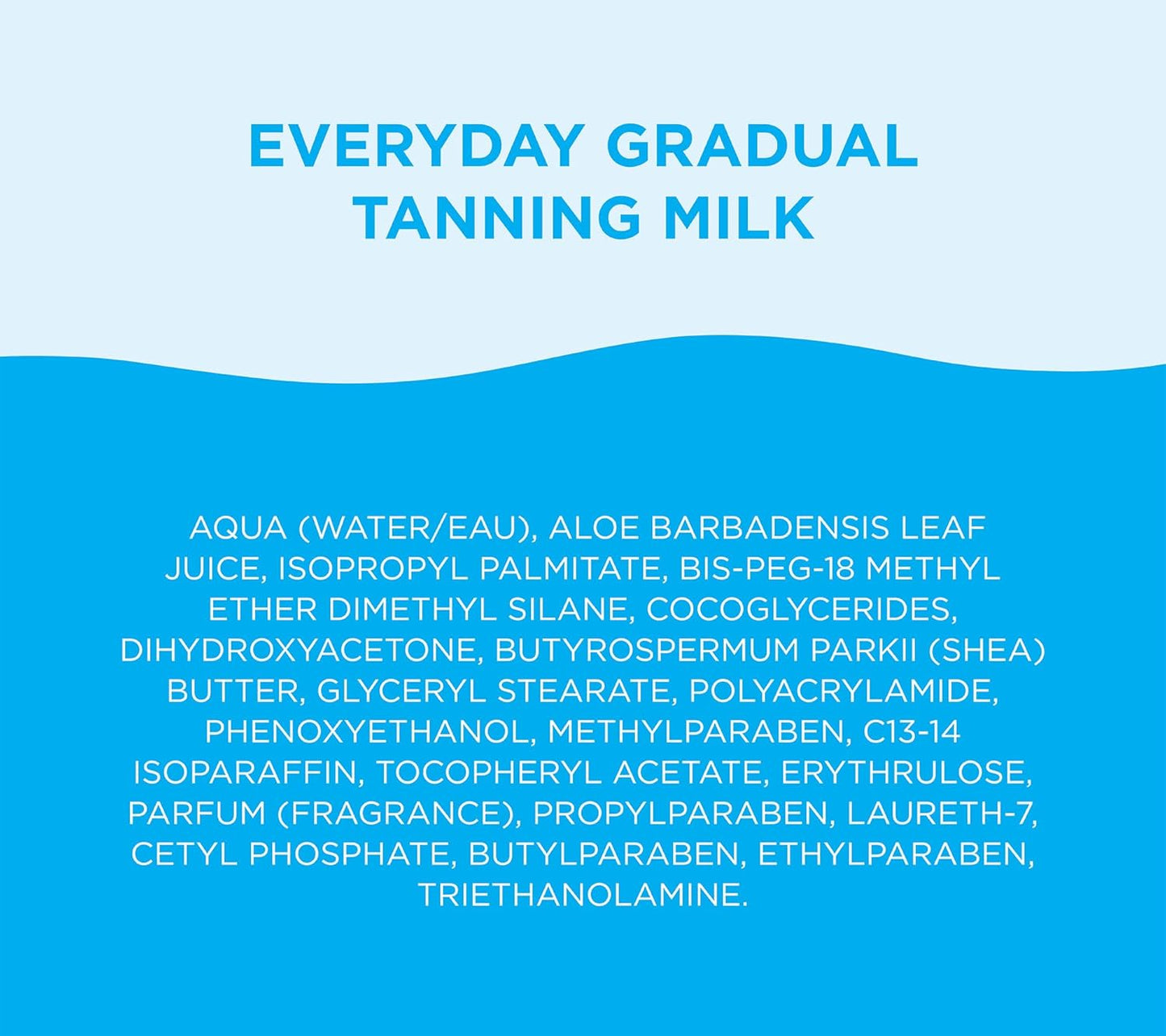 Bondi Sands Everyday Gradual Tanning Milk – Calming Vanilla-Cocoa Body Lotion for Evening Skincare Routines