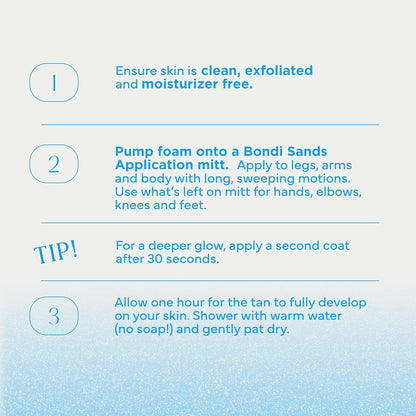 Bondi Sands Express Self-Tanner – Minimalist Mousse for Streamlined Beauty Routines