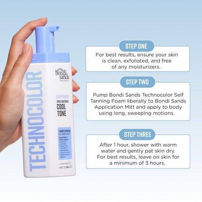Bondi Sands Technocolor Premium Tan Gift – Four Shades to Match Any Skin Tone, Luxe Present for Beauty Lovers
