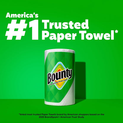 Bounty Select-A-Size Paper Towels for Nursery and Kids' Bathrooms, Gentle Everyday Cleanup for Busy Parents