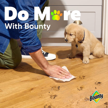 Bounty Select-A-Size Paper Towels for Nursery and Kids' Bathrooms, Gentle Everyday Cleanup for Busy Parents
