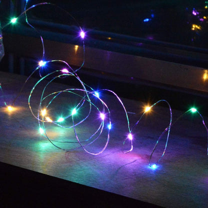 [Brand] Uncluttered Fairy Lights – Hideable Battery Box Design, 4-Pack Warm Glow String Lights