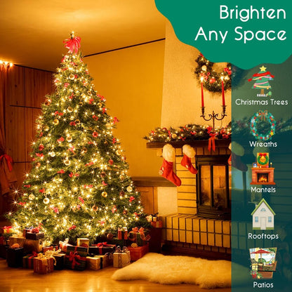 Brightever Mini LED Fairy Lights – Kids Bedroom Decor with Cool Bulbs and Auto Timer