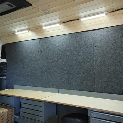 Briidea 108-LED Bar Light – Off-Grid Cabin & Shed Workspace, 12V DC Fixture for Task Lighting