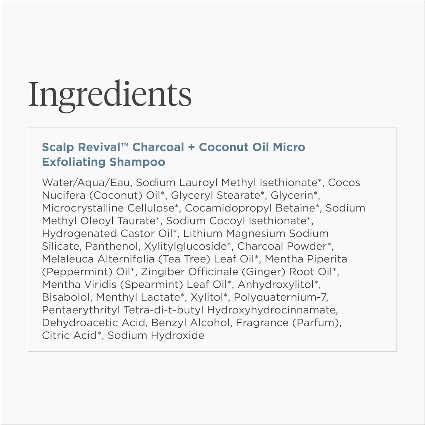 Briogeo Scalp Revival Charcoal + Coconut Oil Micro-Exfoliating Shampoo | Cooling Scalp Treatment for Post-Yoga Shower Meditation