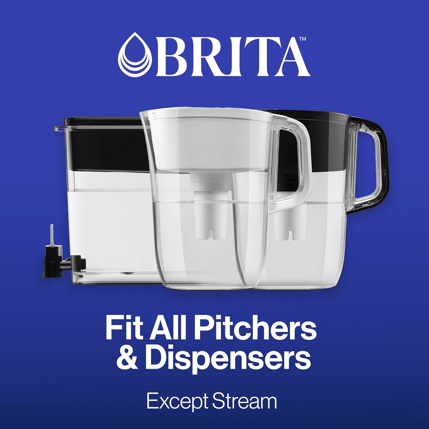 Brita Elite Water Filter – Child-Safe Drinking Water for Grandparent Home, 120-Gallon Longlast Replacement Cartridge