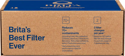 Brita Hub Replacement Water Filter – BPA-Free Filter for Health-Conscious Hydration at Home, 6-Month Supply