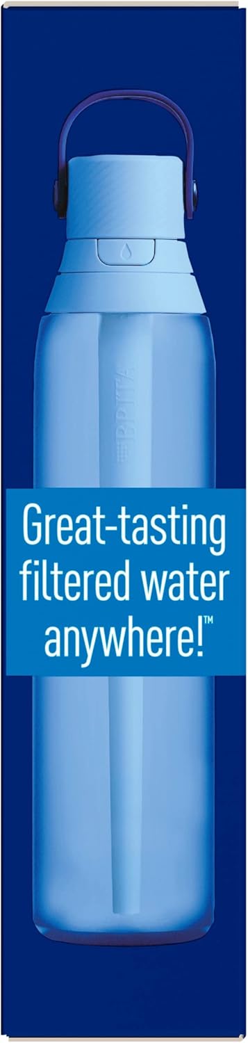 Brita Water Bottle Filter Refills – Budget-Friendly Gift for Students and Commuters, 3-Pack of BPA-Free Cartridges