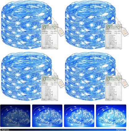 btfarm Twinkle Lights – Fireplace Mantel and Wreath Decor, 16.4 ft Warm White