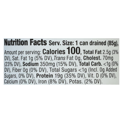 Bumble Bee White Chicken in Water 5 oz Can – Gluten-Free Keto Snack for Self-Care Lunches and Personal Nutrition