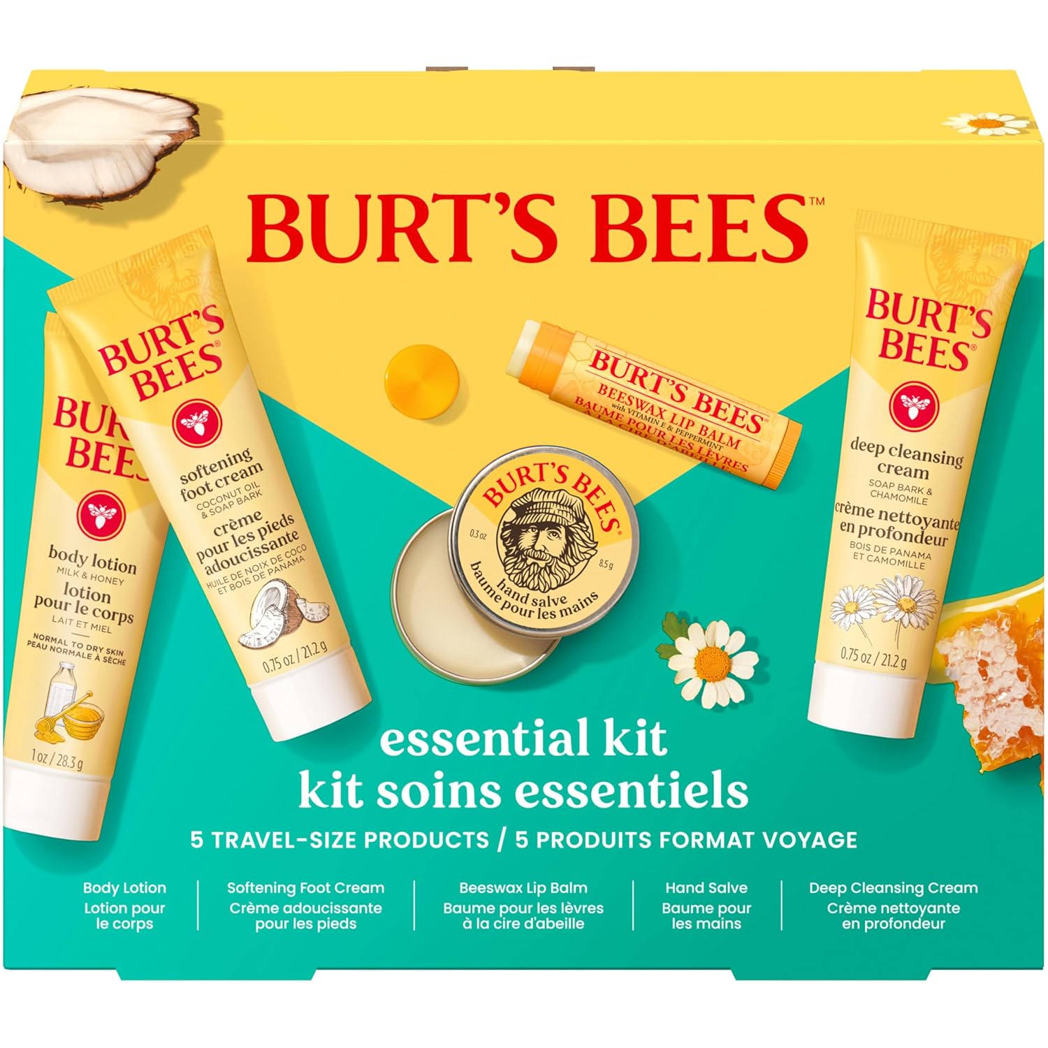 Burt's Bees Elegant Mother's Day Gift – Curated Luxury Skincare Set in Gift-Ready Packaging