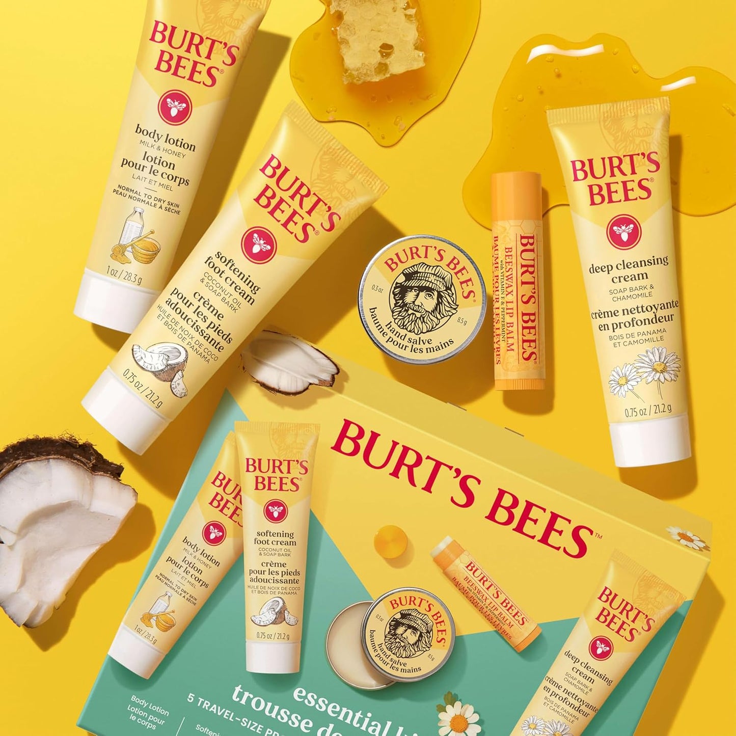 Burt's Bees Elegant Mother's Day Gift – Curated Luxury Skincare Set in Gift-Ready Packaging