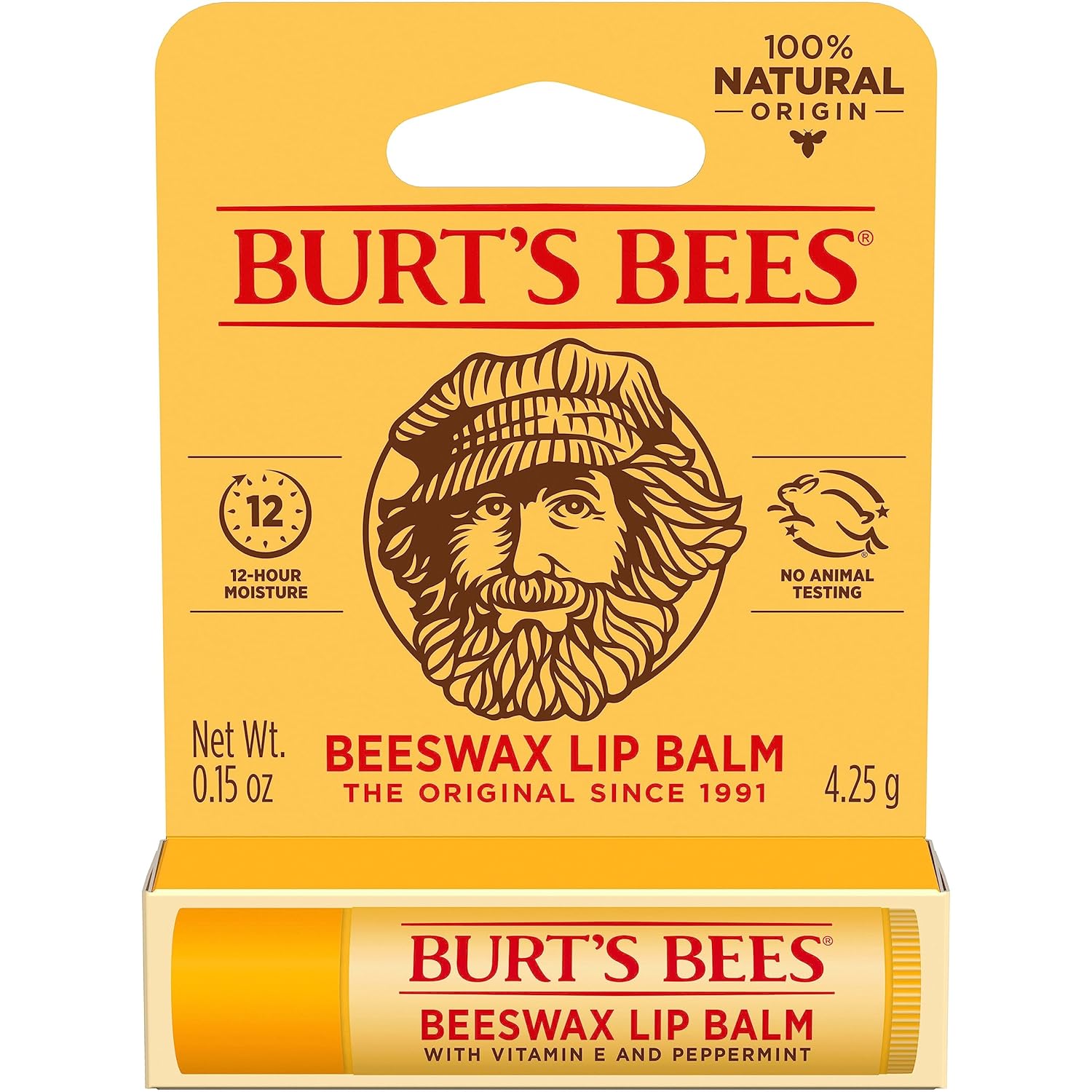 Burt's Bees Natural Lip Balm – Mindful Vanity Essential for Clean-Beauty Lip Care Routine