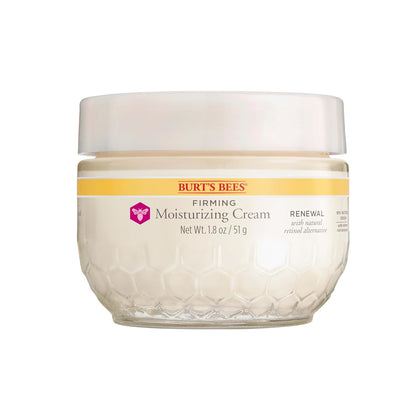 Burt's Bees Renewal Firming Face Cream – Dermatologist-Tested Natural Anti-Aging Cream Free of Parabens and Phthalates