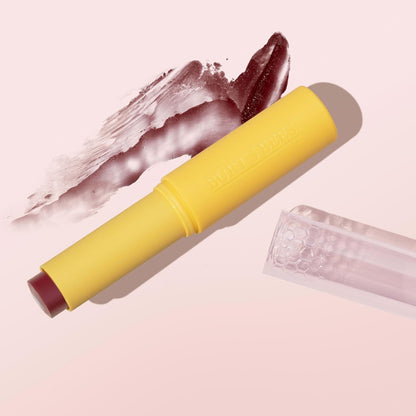 Burt's Bees Tinted Boosted Balm – Stocking Stuffer and Holiday Gift for Her, Pocket-Sized Tinted Lip Balm