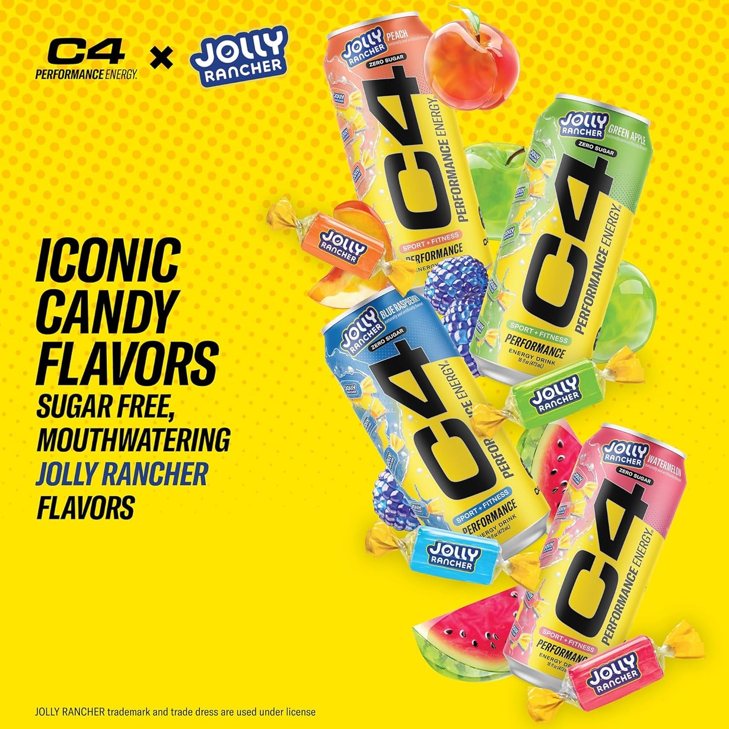 C4 Energy Drink Green Apple Flavor – Library and Commute Productivity Drink, 200mg Caffeine Sustained Focus Without Sugar Crash