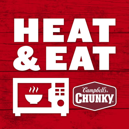 Campbell's Chunky Soup, Creamy Chicken and Dumplings – Heat-and-Eat Study Meal for College Students