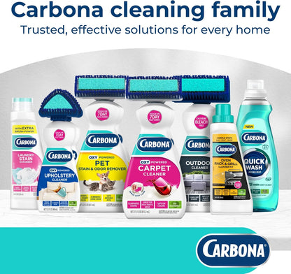 Carbona Laundry Stain Scrubber & Remover – Kids' Clothing Stain Pre-Treat for Daycare Outfits, Snack and Juice Messes