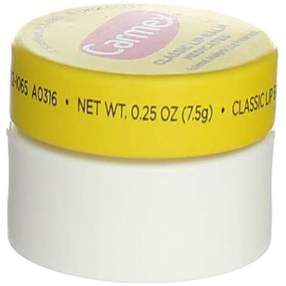 Carmex Healing Lip Balm Jar – Break Room Shared Supply for Dry Office Air, 0.25 Oz Multipack
