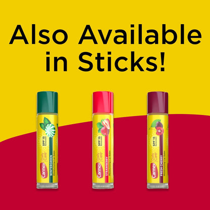 Carmex Moisturizing Lip Balm – Intentional Beauty Counter Essential, Clean Design Tube Trio