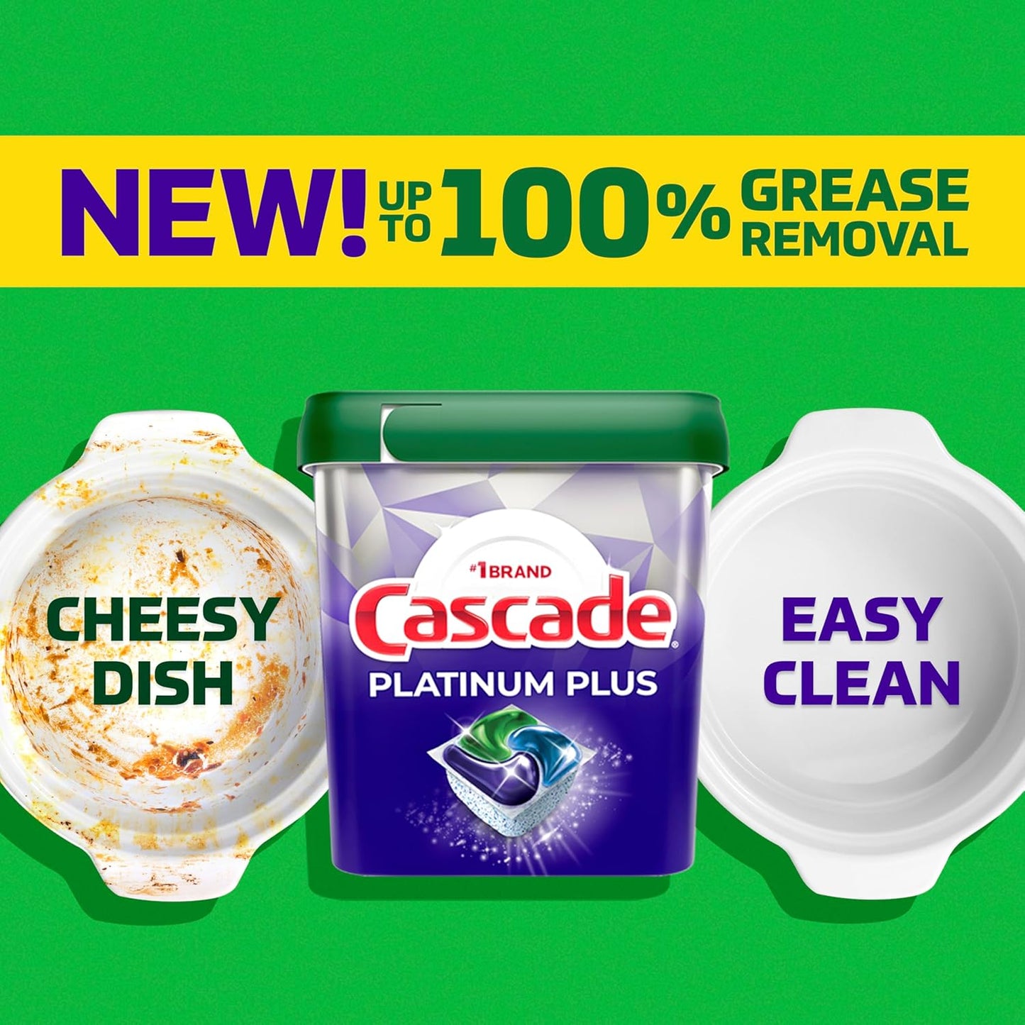 Cascade Platinum Plus Dish Detergent for Open-Air Entertaining, Reliable Cleanup After Backyard Dinners