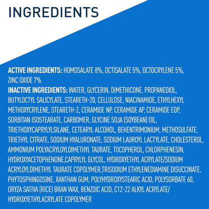 CeraVe AM Moisturizer with SPF 50 – Luxury Multi-Benefit Face Care with Ceramides & Hyaluronic Acid