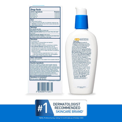 CeraVe AM Moisturizer with SPF 50 – Luxury Multi-Benefit Face Care with Ceramides & Hyaluronic Acid