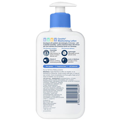 CeraVe Baby Lotion – Hypoallergenic Skin Care for Playroom & Bath Time Routines