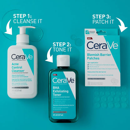 CeraVe Blemish Barrier Patches Ultra-Thin, Neutral-Toned Spot Care for a Less-Is-More Skincare Shelf