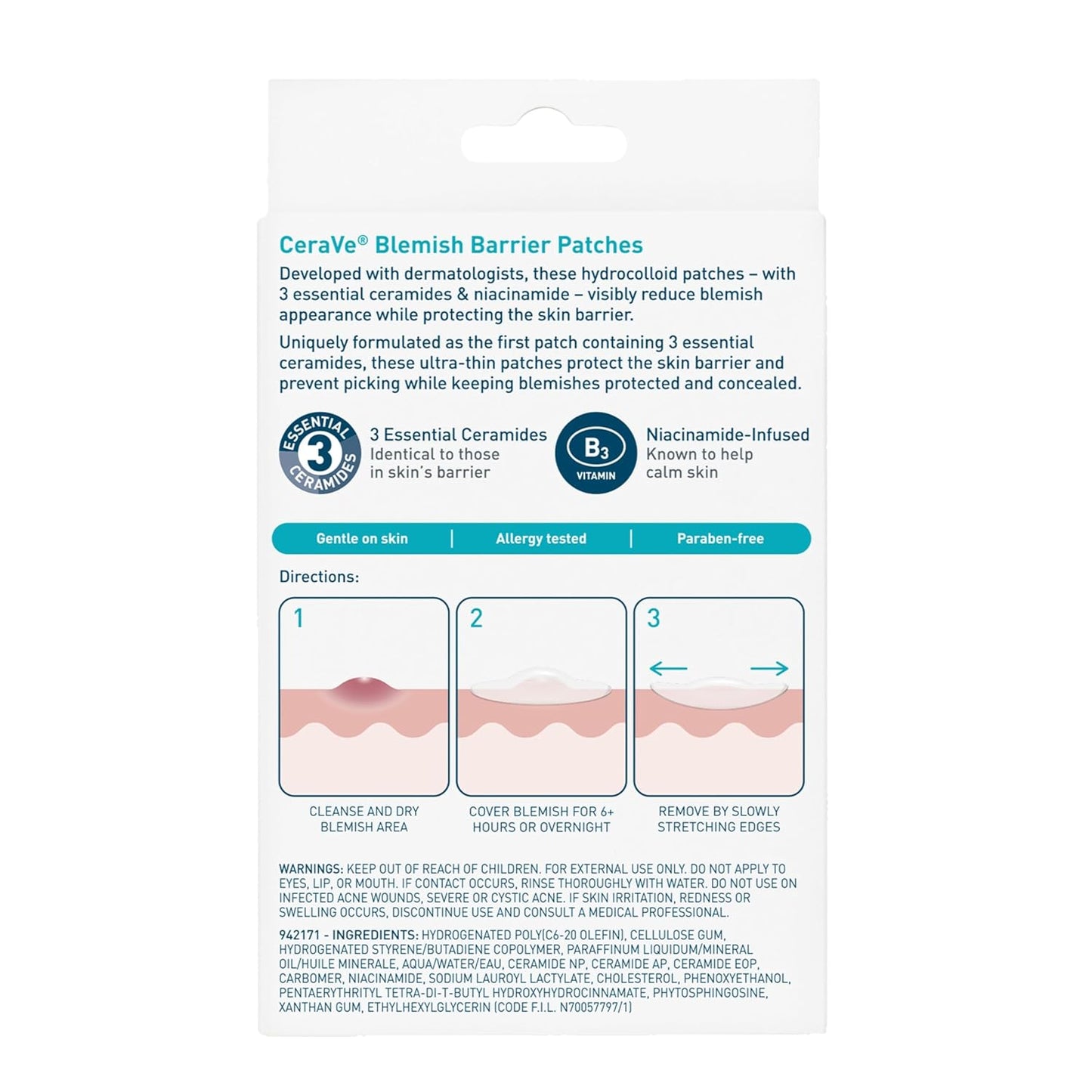 CeraVe Blemish Barrier Patches Ultra-Thin, Neutral-Toned Spot Care for a Less-Is-More Skincare Shelf
