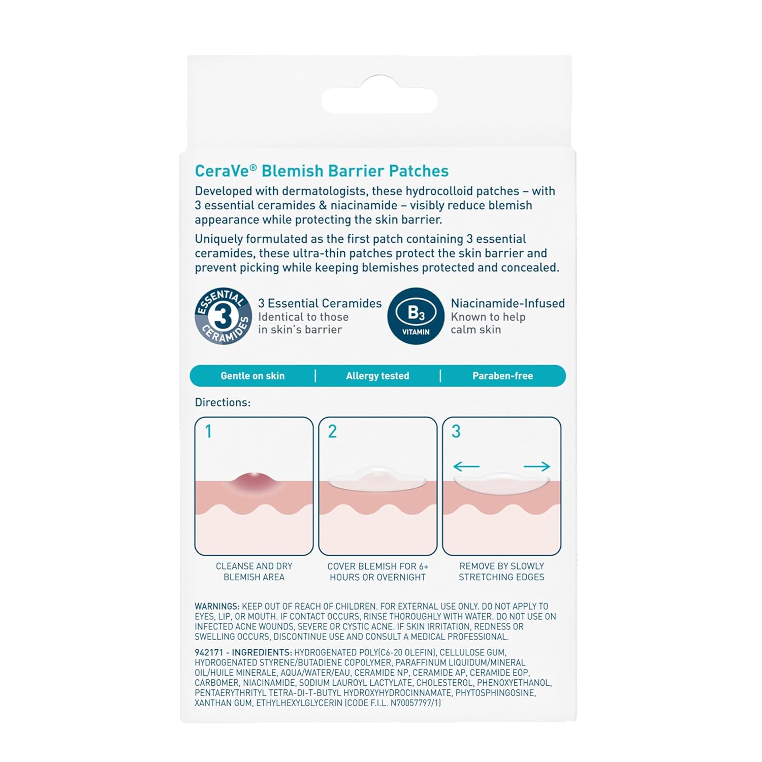 CeraVe Blemish Barrier Patches Ultra-Thin, Neutral-Toned Spot Care for a Less-Is-More Skincare Shelf