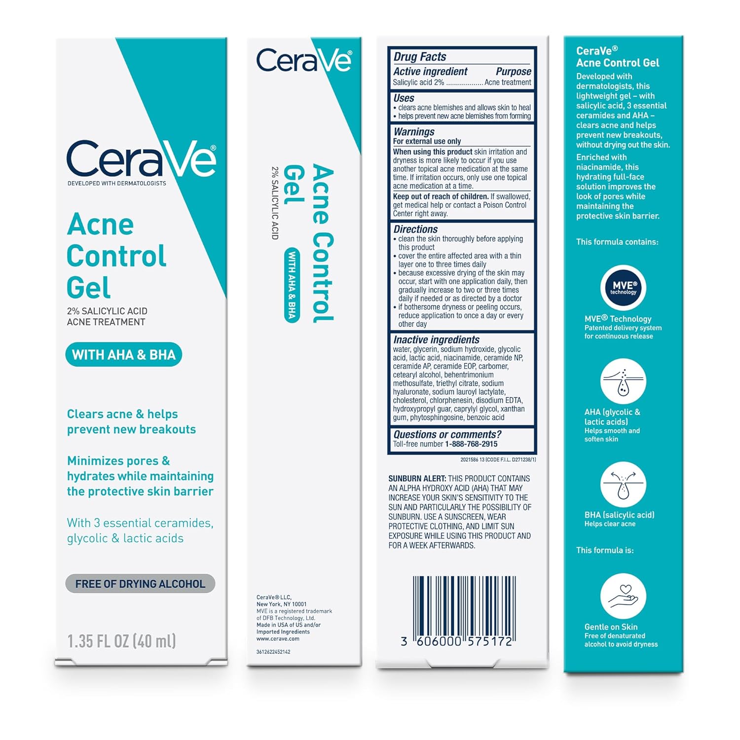 CeraVe Blemish Treatment – Fragrance-Free Minimalist Acne Care for Tidy Vanities