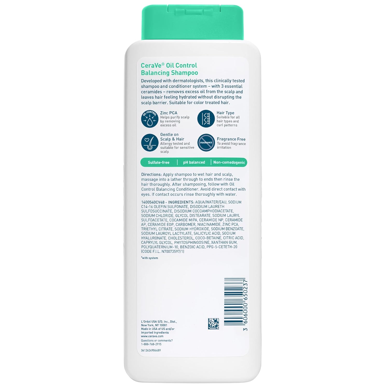 CeraVe Clarifying Shampoo – Simple, Intentional Haircare for Oily Scalps and Neutral Bathroom Aesthetics