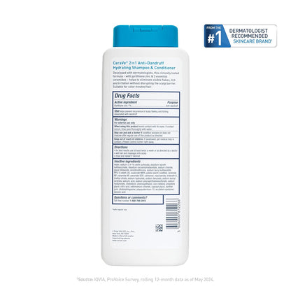 CeraVe Elevated Scalp Care – Luxury 2-in-1 Dandruff Treatment with Skincare-Grade Nourishing Complex