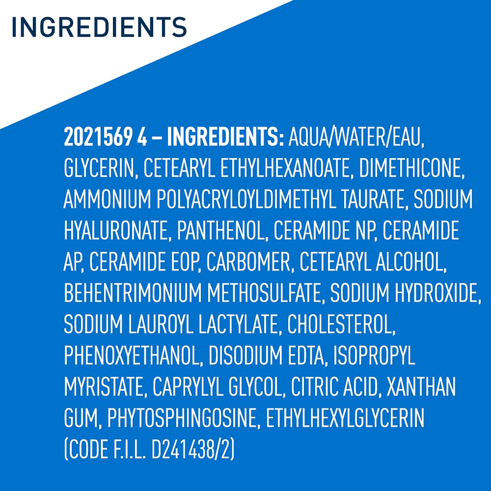 CeraVe Hyaluronic Acid Serum – Lightweight Calming Layer for Nightly Hydration Ritual, 1 oz Fragrance Free