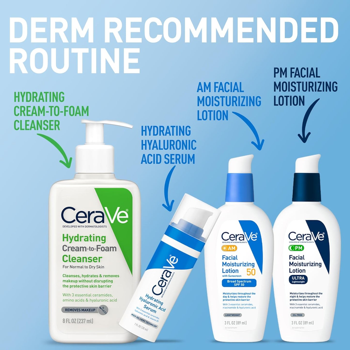 CeraVe Hyaluronic Acid Serum – Neutral, No-Frills Hydrating Serum for a Clean Countertop Routine