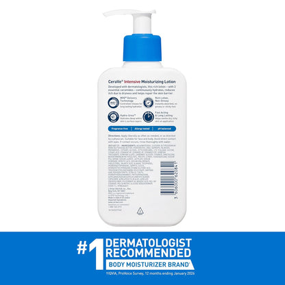 CeraVe Hydro-Urea Cream – Dermatologist-Developed Relief for Itchy, Reactive Skin