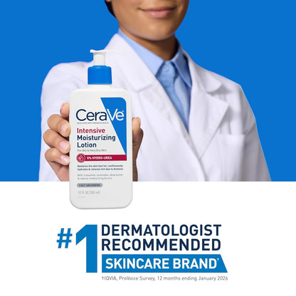 CeraVe Hydro-Urea Cream – Dermatologist-Developed Relief for Itchy, Reactive Skin