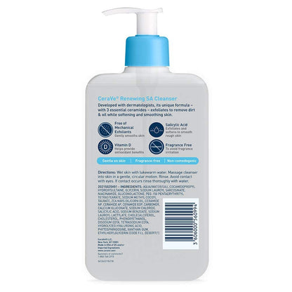 CeraVe Luxury BHA Exfoliating Cleanser – Elevated Skincare with Three Ceramides & Niacinamide