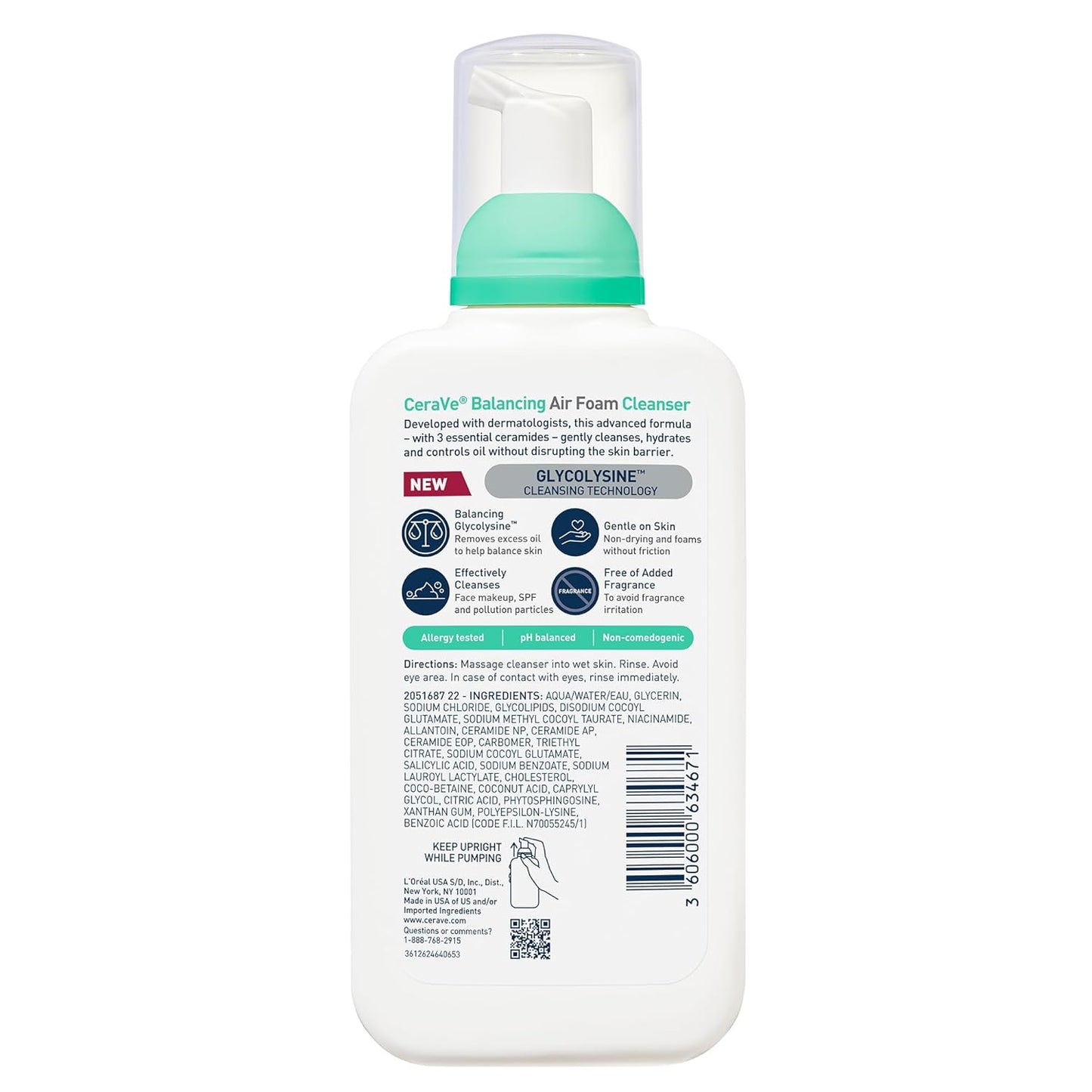 CeraVe Luxury Skincare Cleanser – Clinical-Grade Face Wash with Glycolysine™ Technology