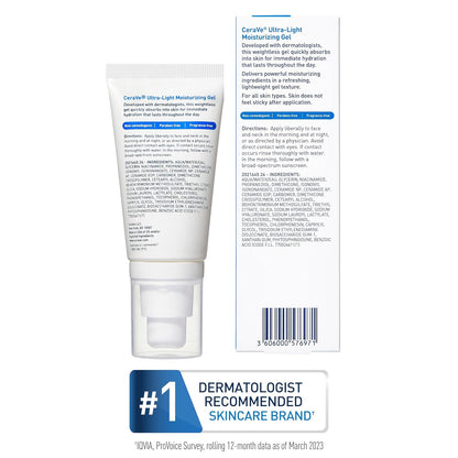 CeraVe Oil-Free Mattifying Moisturizer – Evening Wellness Routine with Ceramides & Hyaluronic Acid