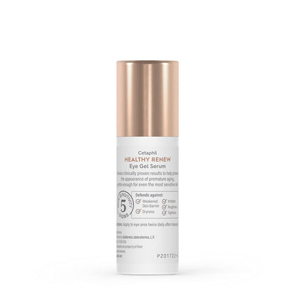 Cetaphil Healthy Renew Eye Gel Serum – Mindful Morning Skincare Boost, Peptide Eye Treatment for Sensitive Skin