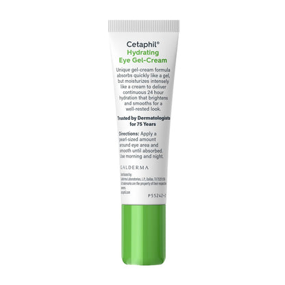 Cetaphil Hydrating Eye Gel-Cream – Elegant Mother's Day Gift for Sensitive Skin, Hyaluronic Acid Eye Treatment